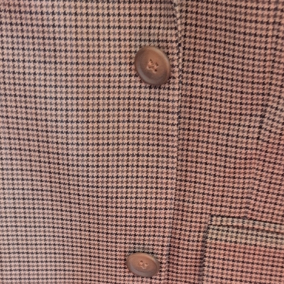 Men's Croft And Barrow Plaid Blazer - Picture 2 of 10